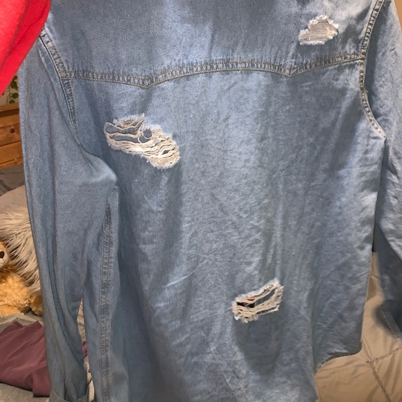 Jean button up - Picture 3 of 3